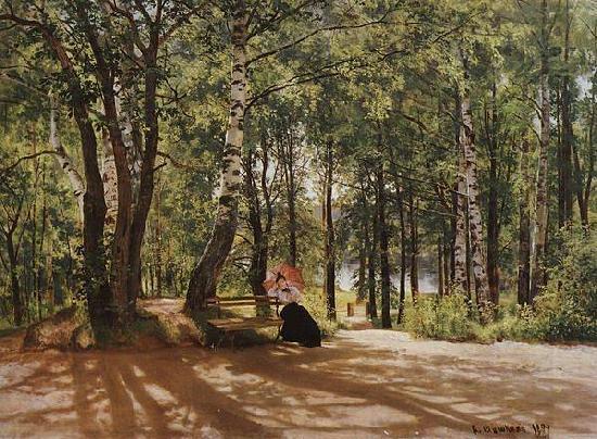 Ivan Shishkin Near dacha China oil painting art